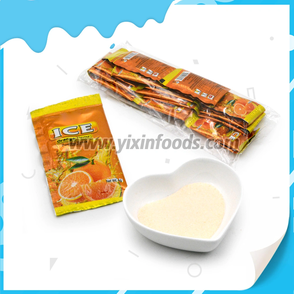 Wholesale Private Label Halal 4G Orange Flavor Juice Powder