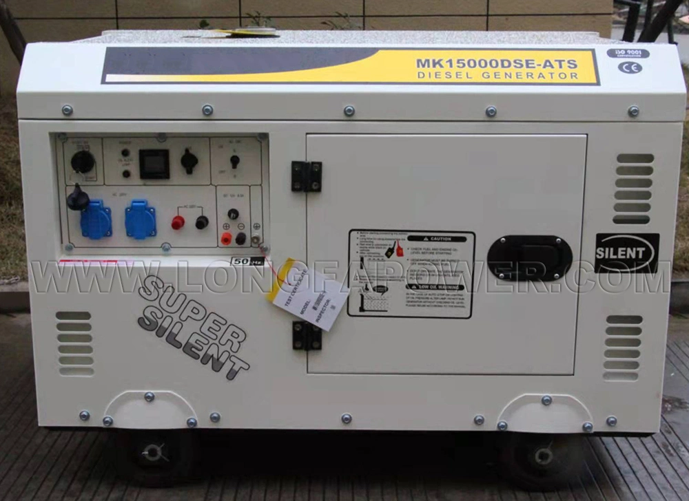 Geradores a diesel Power Super Silent de 10 kVA/tipo aberto Gen Defina o gerador portátil para utilização doméstica/energia de reserva com o preço de fábrica