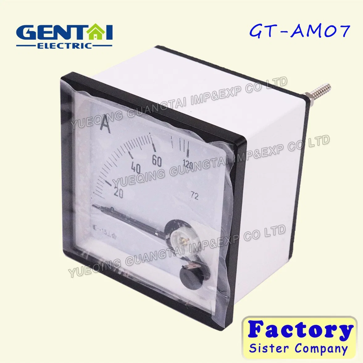 Hohe Qualität/hohe Kostenleistung AC DC Analog Panel Meter Generator Amperemeter