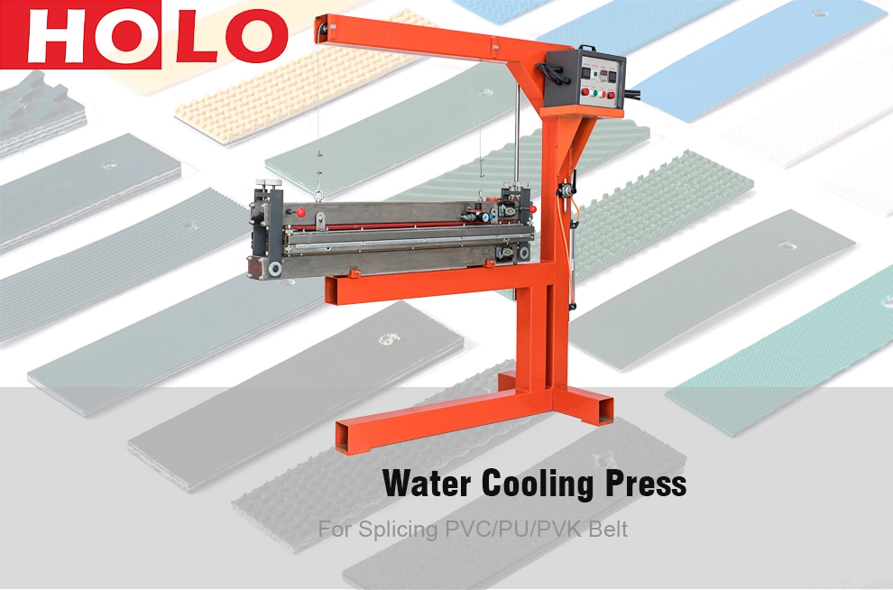 Cinta transportadora de refrigerado por agua de Prensa de la máquina del empalme vulcanizado