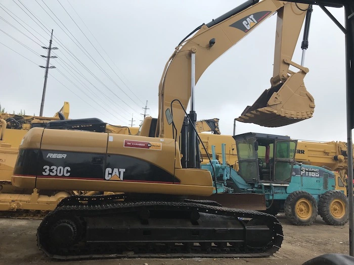 Caterpillar Cat 330c utilizado excavadora de cadenas excelentes condiciones de alta eficiencia