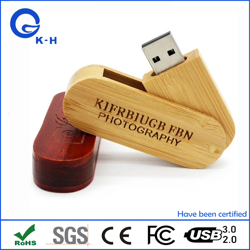 Umweltfreundliche Holz USB Low Price Flash Memory Pen Drive 16GB 32GB