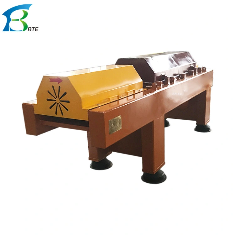 Chemical Plants Horizontal Spiral Centrifuge Sludge Dewatering Machine