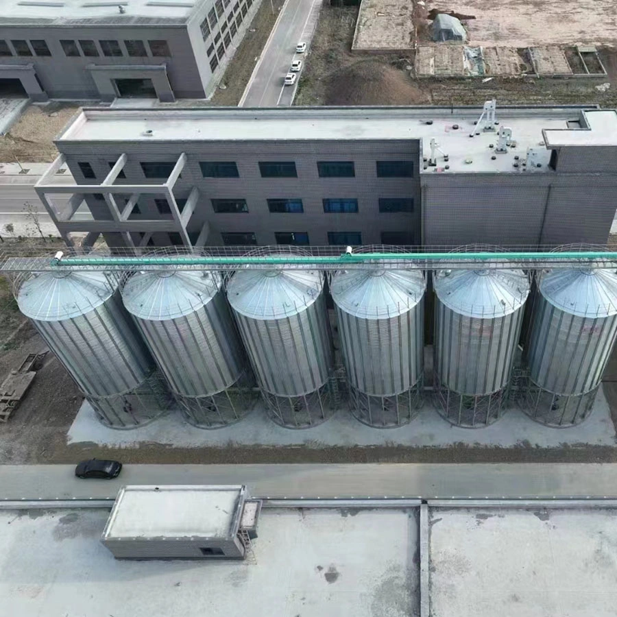 Galvanized Sheet Assembled Silos for Grain Storage with Manufacturers Sale