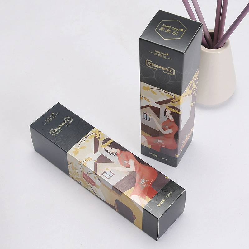 Printed Essence Water Skin Care Paper Box