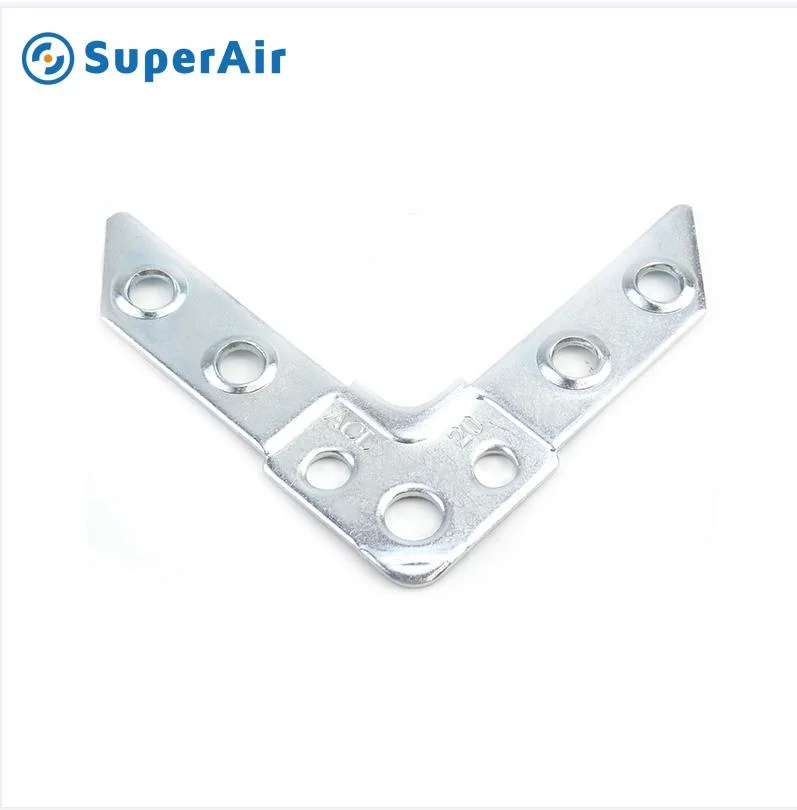 Tdc Galvanized Steel Duct Flange Corner for Air HVAC System Connector