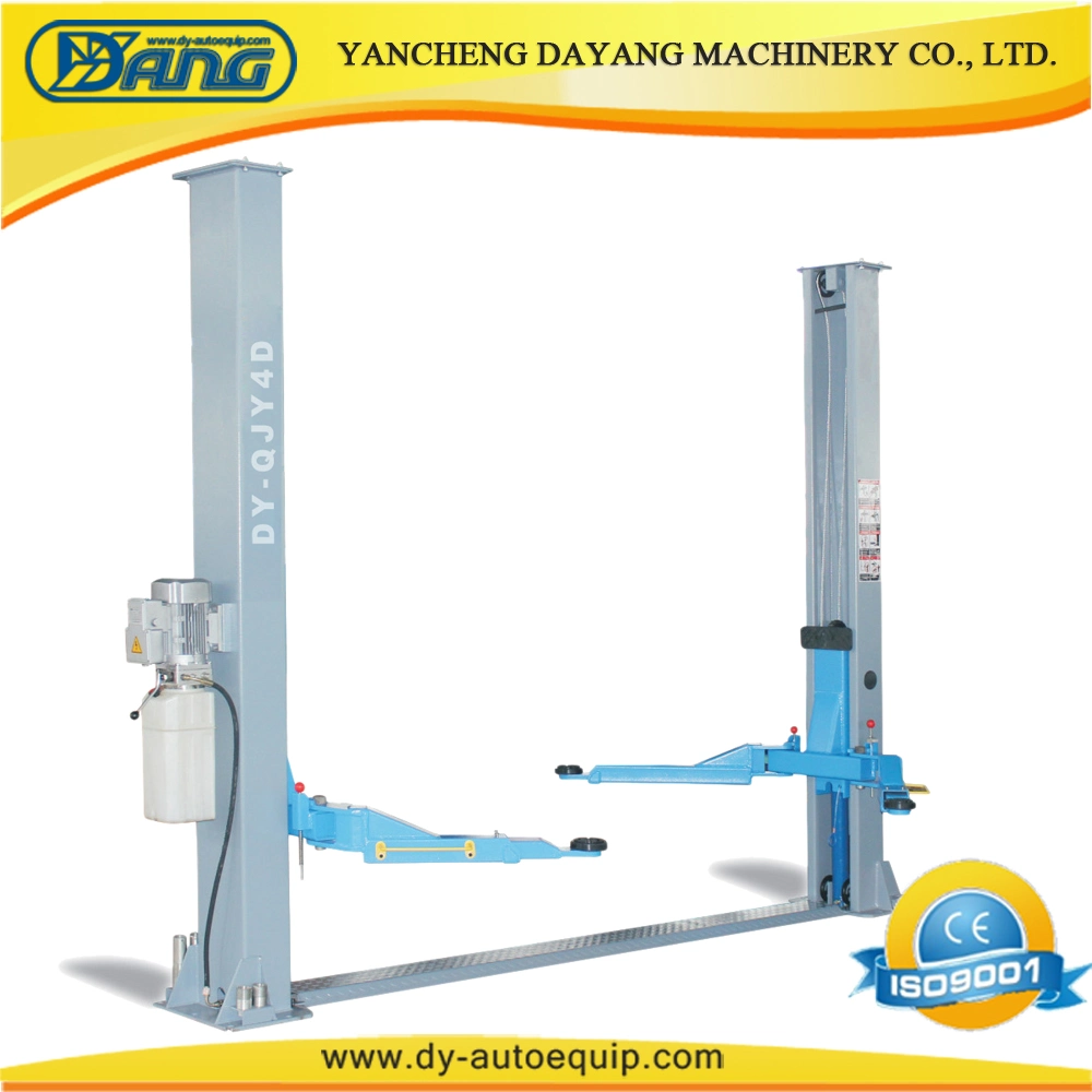 Dayang Garage 4 Ton Two Post Car Lift Equipment with Manual Lock