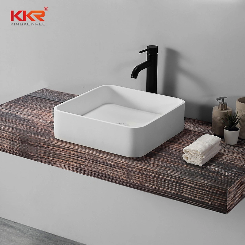 Solid Surface Stone Resin Sink Basin Sanitary Ware