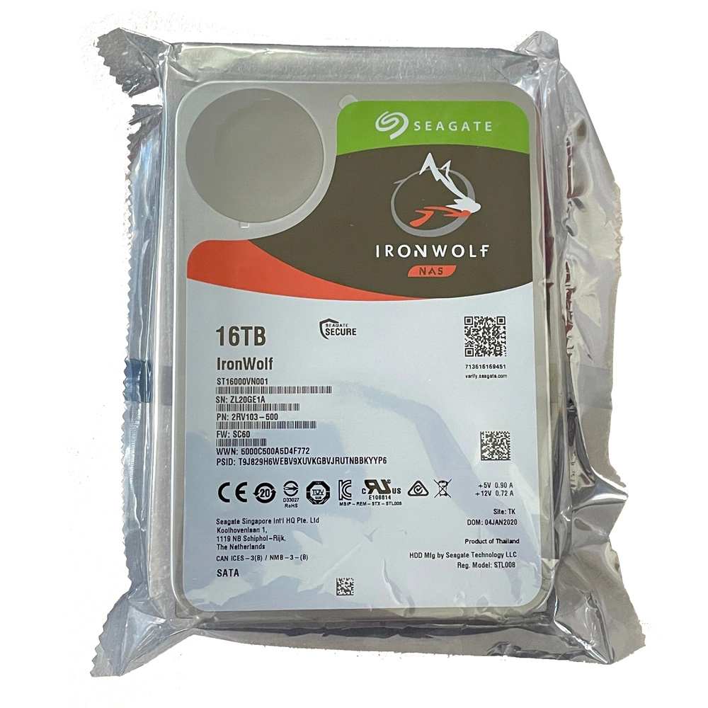 Seagate Ironwolf PRO St16000ne000 16 Tb Hard Drive - 3.5" Internal - SATA (SATA/600) , Mechanical Hard Disk