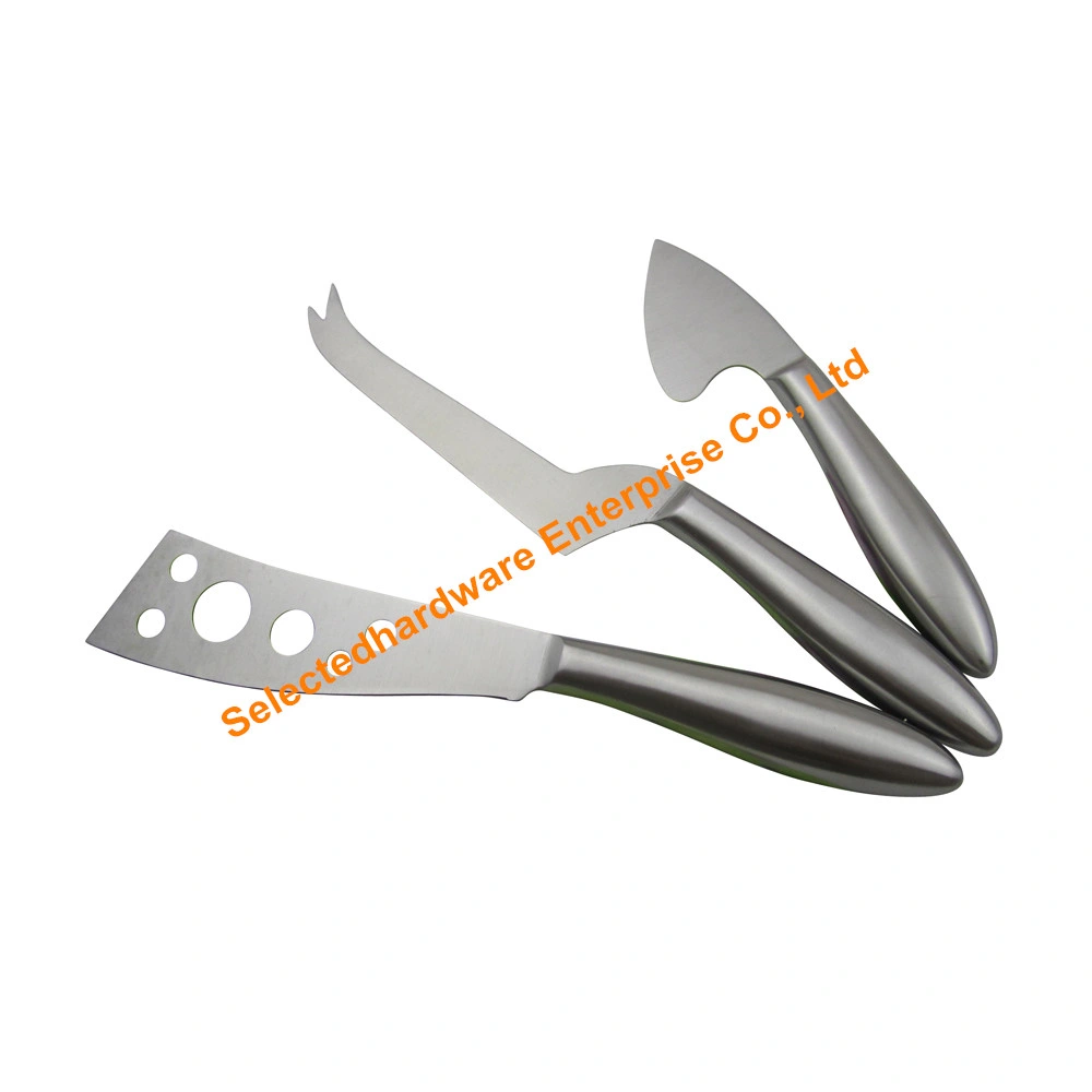 3PCS Multifunctional Cheese Knife Set with Hollow Handle Cheese Tool