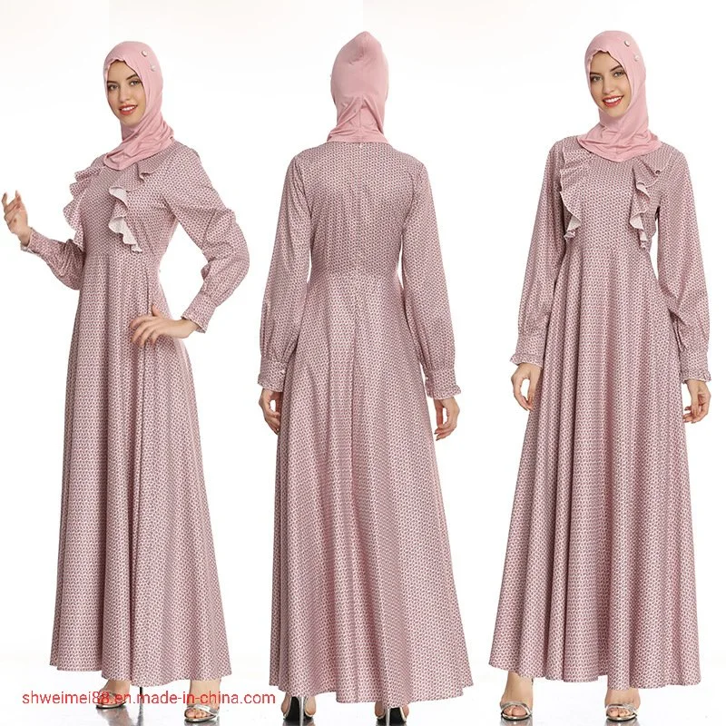 2020 Neu High quality/High cost performance  Großhandel/Lieferant Kaftan für Frauen Langarm Mode Abaya Maxi Kleid Formelle Kleid Abendkleid Islamische Kleidung Für Frauen Muslim Damen Kleid