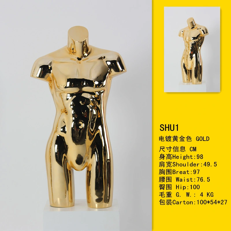 High quality/High cost performance  Manikin Upper Body Suits Display Dummy Torso Male Mannequin