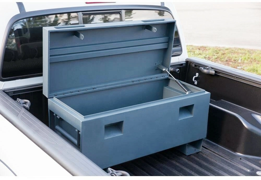 Customized Steel Job Site Tool Box Van Forklift Garage Storage Vault Site Security Tool Box