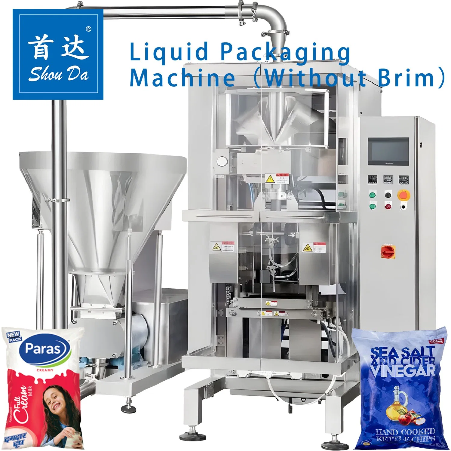 Advanced Vertical Liquid Filling Packaging Machine for 10ml 50ml Sachet