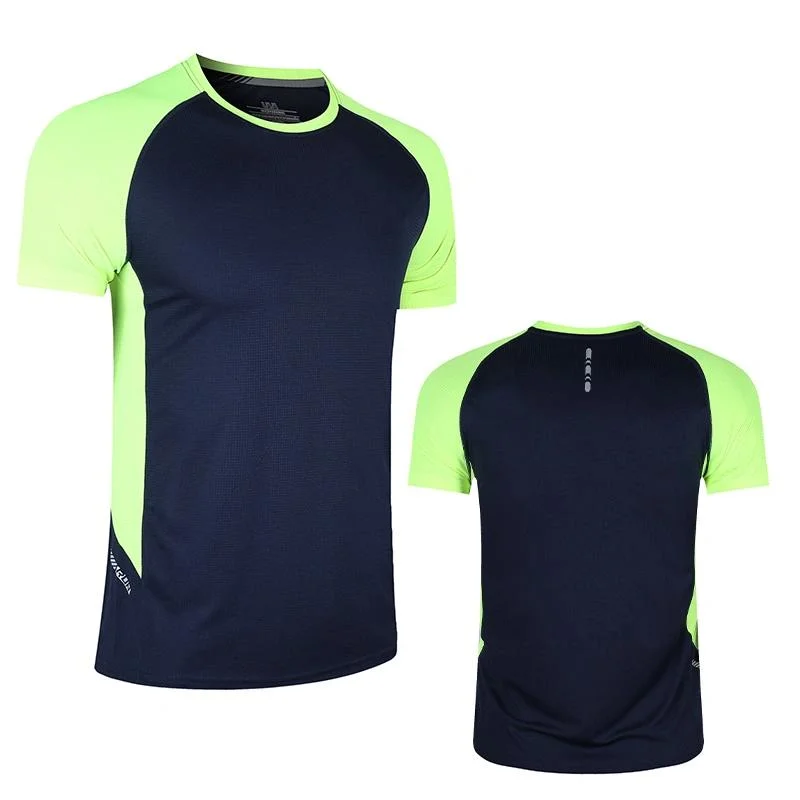 Men Fitness Apparel Jogging Gym Wear Moisture Wicking Sport Shirts