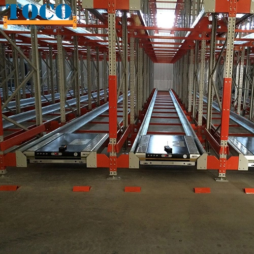 Autosat Compatible Pallet Shuttle Compact Pallet Racking for Cold Storage