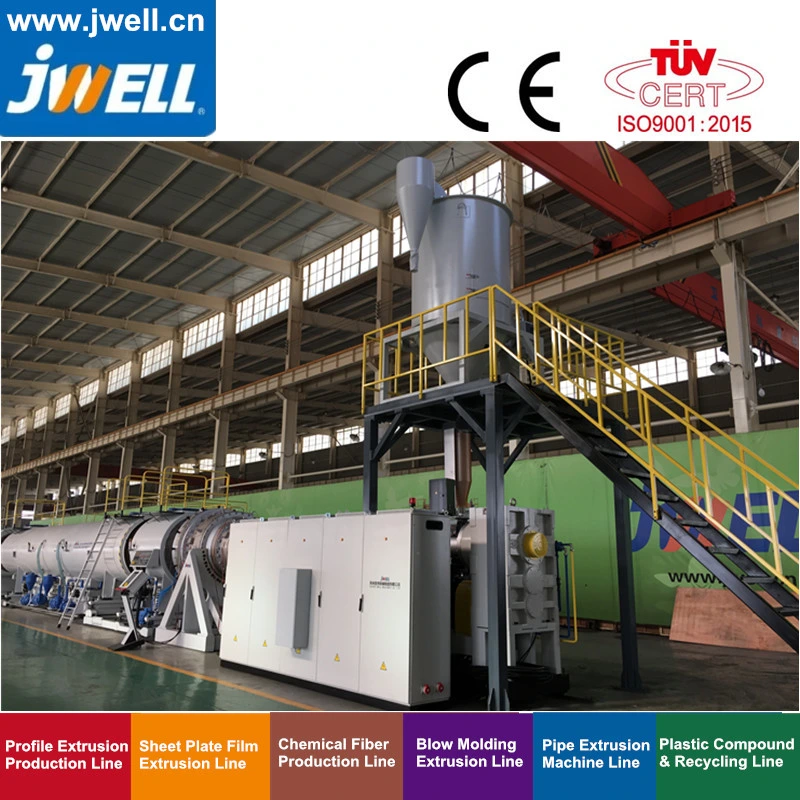 China Jwell HDPE1600mm Solid Wall Pipe Extrusion