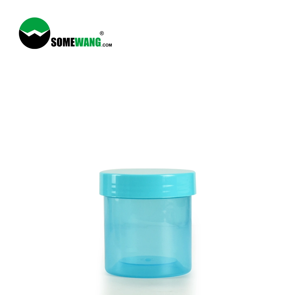 Customized Color 70mm 70/410 Pearlized Screw Cap for 70mm Neck Jar 150ml PP Single Wall Jar