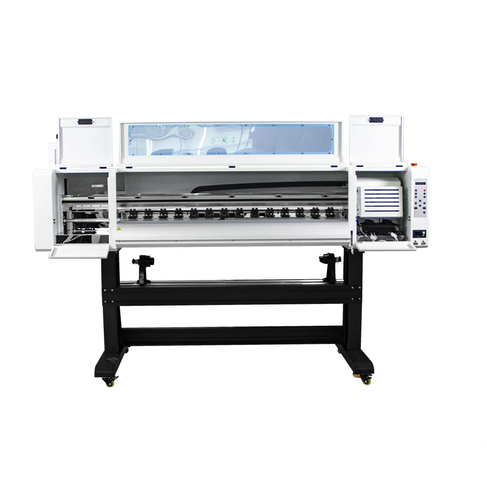 Industrial 1.2m 48inch 4-I3200 Tshirt Machine Printer Hoson Mainboard 4 Solutions Professional Provide with Conveyor Belt Shaker