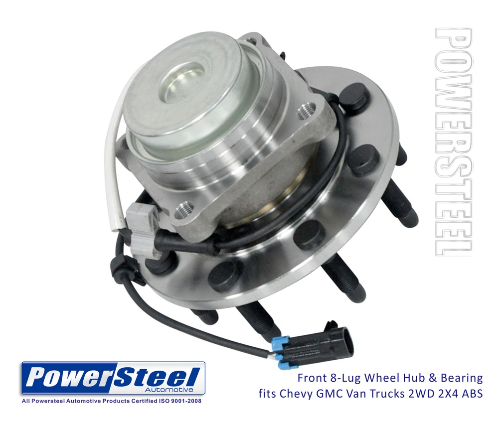 515059, 18061146, -19149001, -25840786, 29515059-Front-Wheel-Hub-&-Bearing-Assembly-Fits-Chevy-Express-2500-3500-Gmc-2WD-ABS