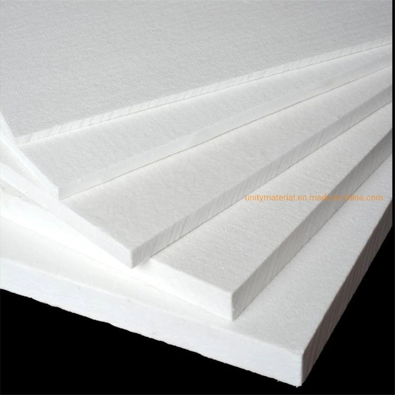 Ceraboard 1260 1400c 1600 C 25mm 50mm 60mm Thick Refractory Rcf Ceramic Fiber Board Lining Material for Induction Furnaces