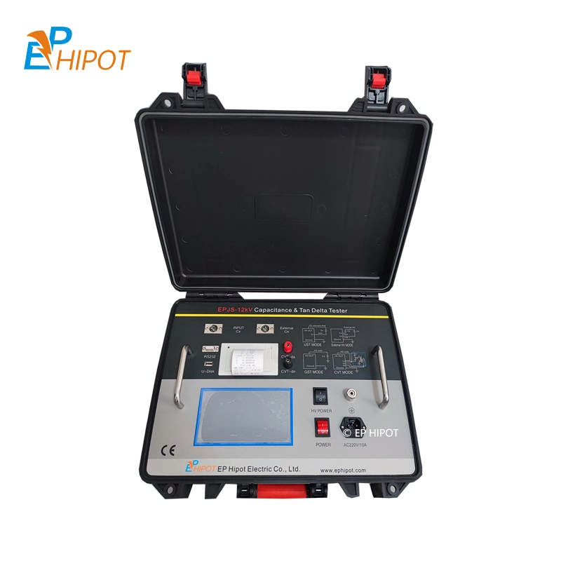 Epjs 12kv Capacitance and Dissipation Factor Tester Cdf Test Kit