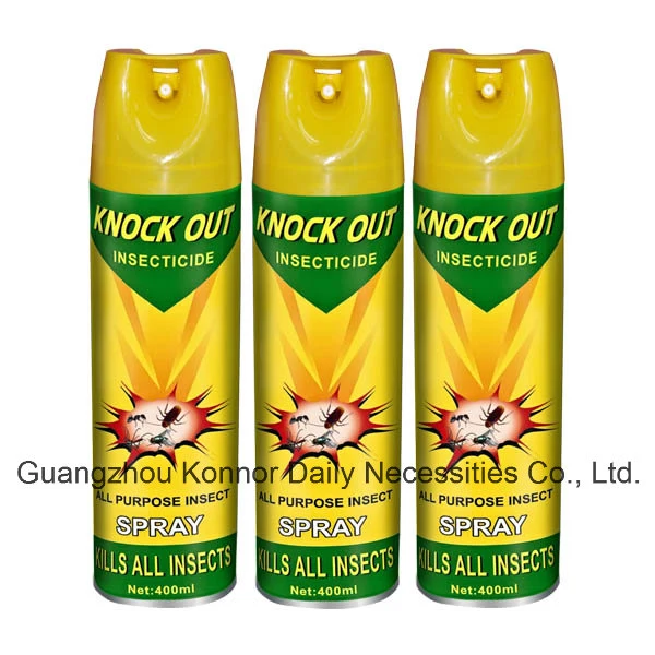 Knock out Tinplate 400ml Oil Based Aerosol Insecticide Spray