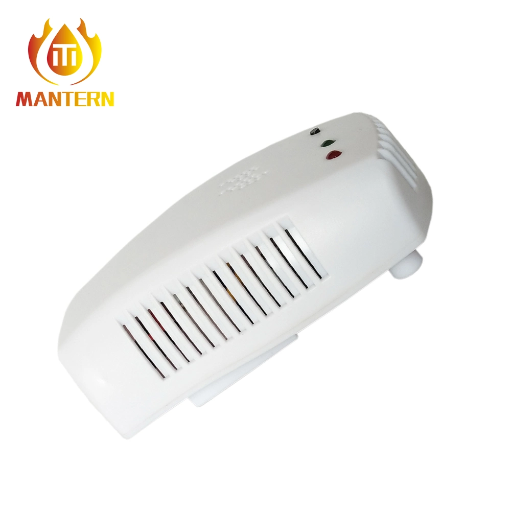 Precio barato Detector de Gas montado en la pared sensor de alarma con gas Válvula