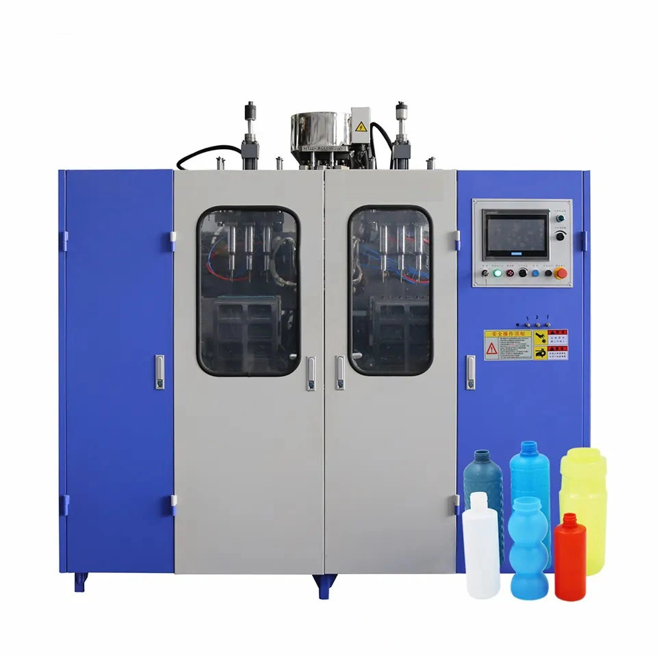 Double Station Automatic Extrusion Blow Molding Tennis Ball Making Machines