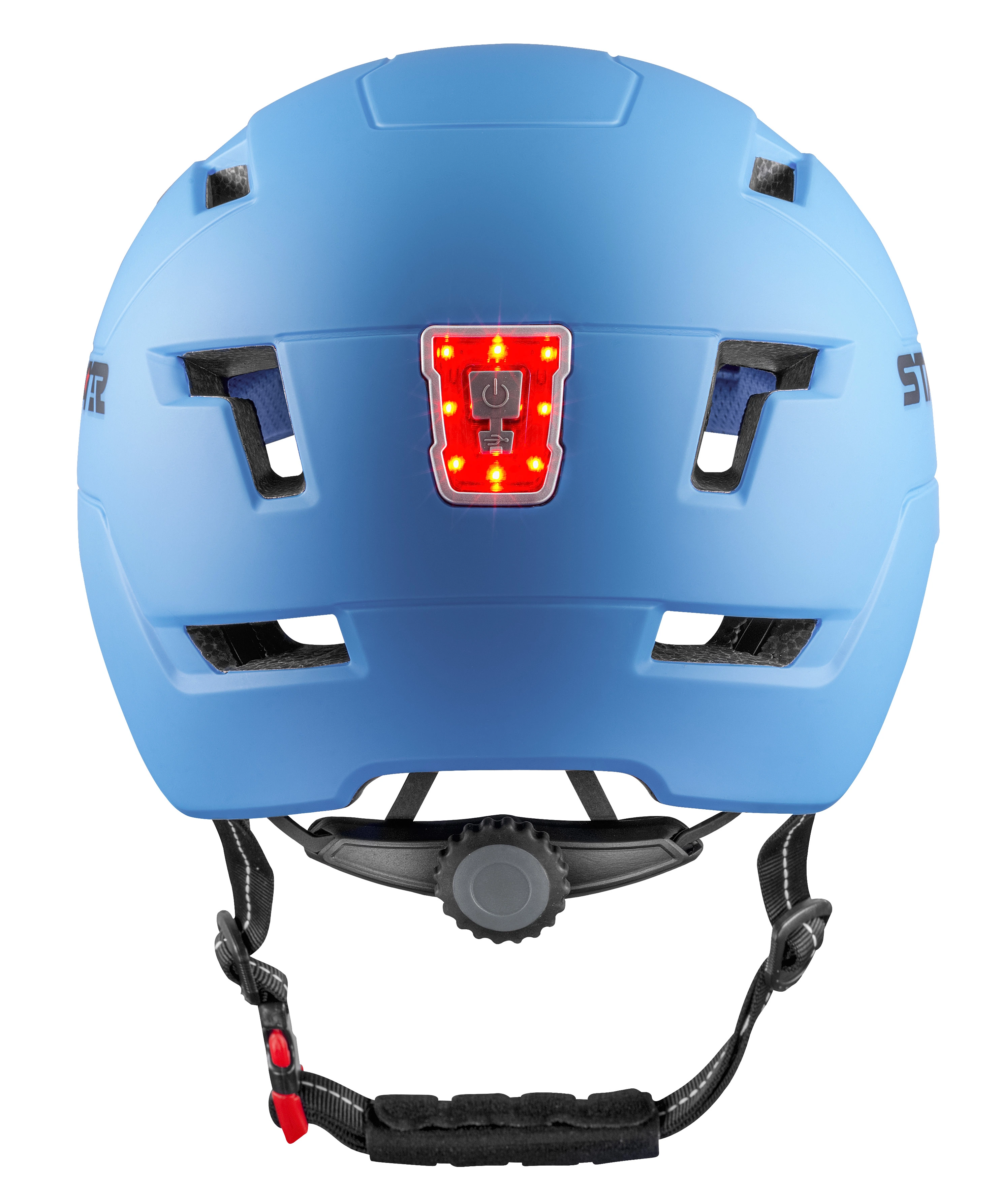 Capacete inteligente para scooter com aviso LED Flash e luz para Scooter eléctrica e outros acessórios para bicicletas ou motociclos