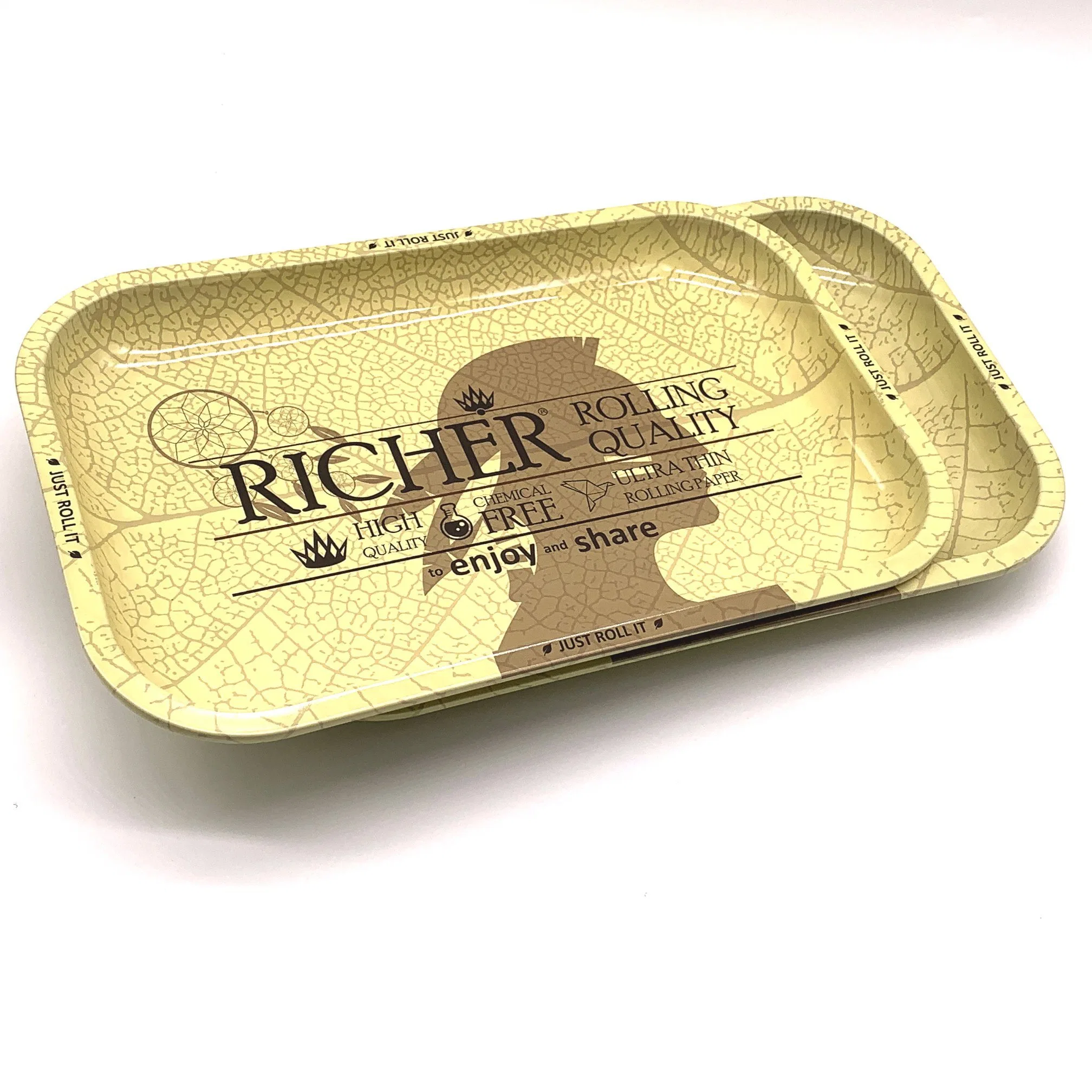 Richer Custom Rolling Metal Tray Metal Plate