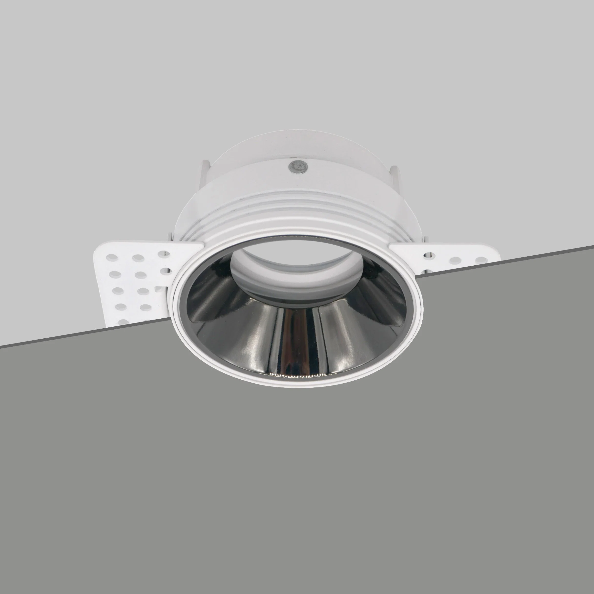 Aluminio MR16 GU10 LED Halógeno Empotrable Sin Borde Luz Empotrada Ajustable Focos