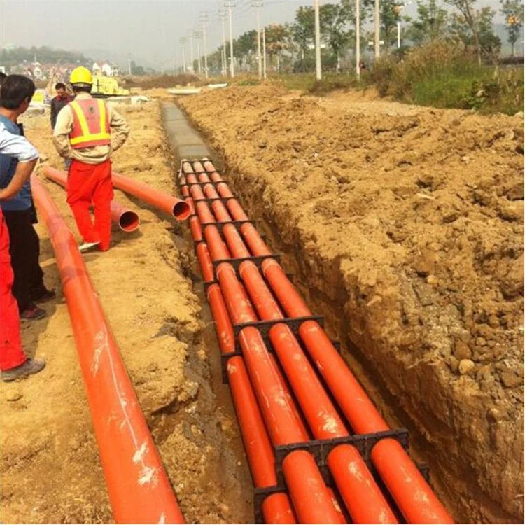 Piso de CPVC PP Tubo de Cable subterráneo para la protección