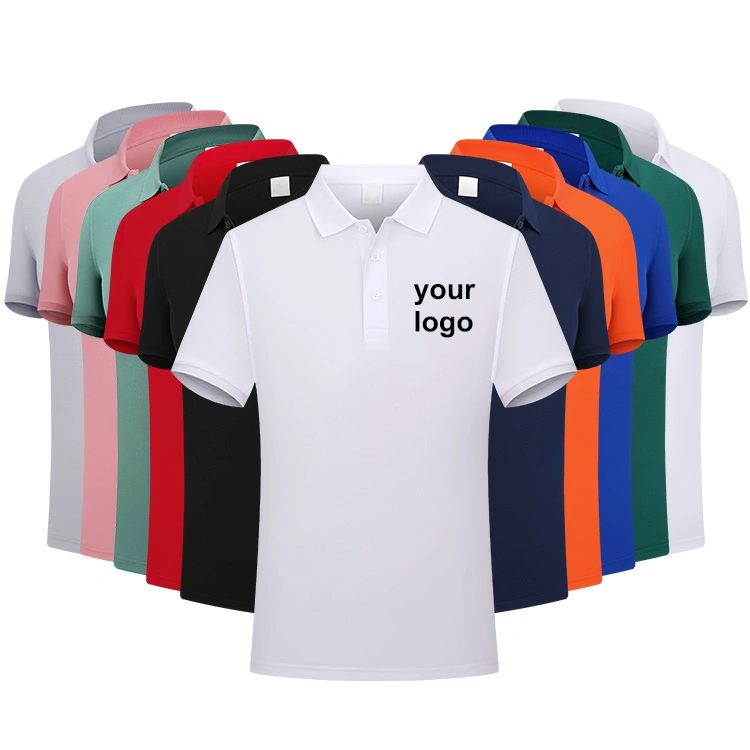 High Quality Sublimation Custom Polo Shirts with Embroidery Logo Cheap Polo Shirts Solid Color Polo Shirt