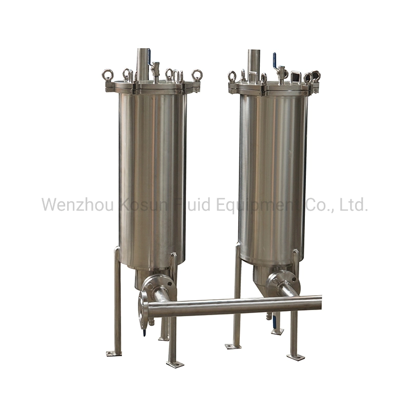 Stainless Steel Filter Bag Housing with Pump