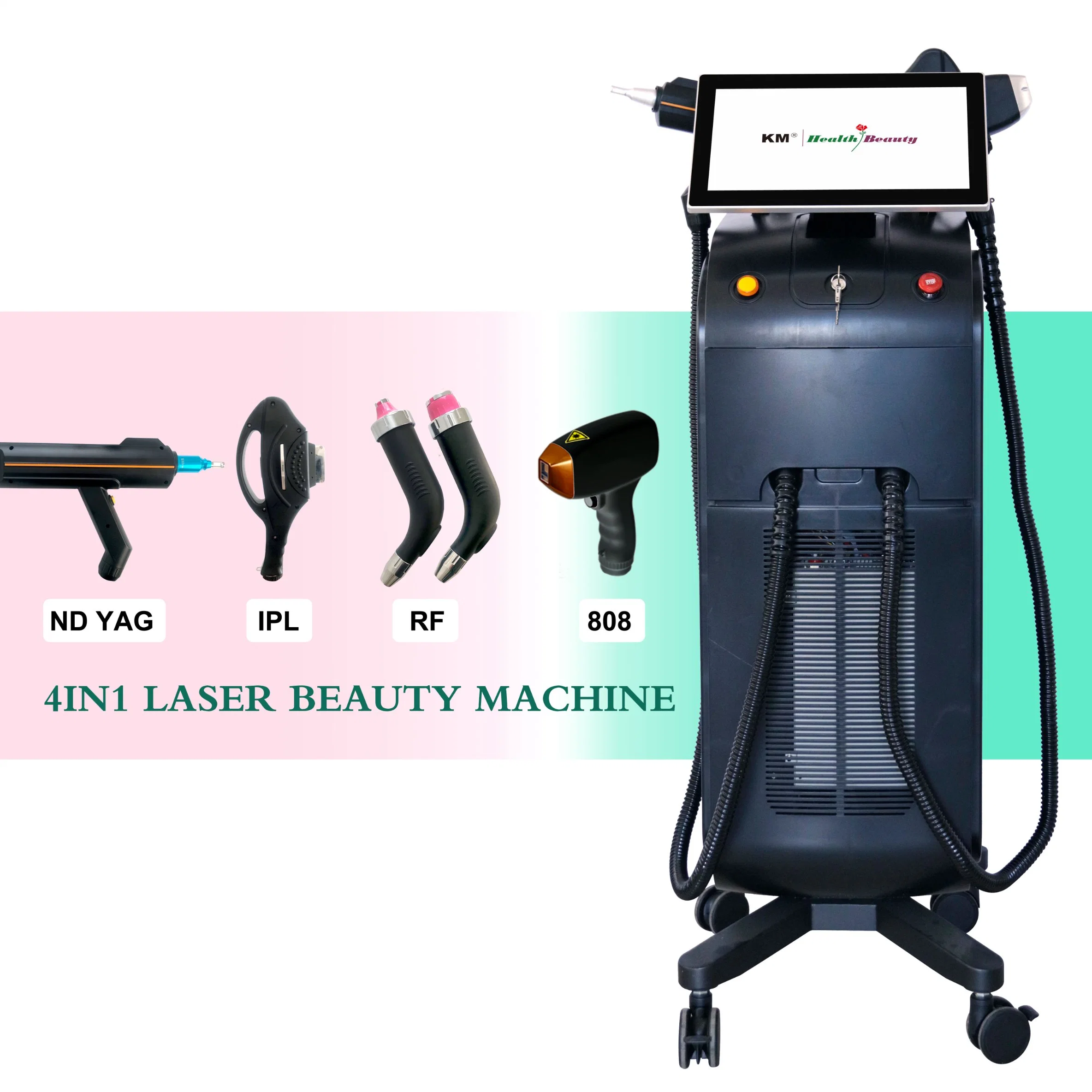 1200W 1000W Beauty Salon 808nm Diode Laser Hair Removal Hair Reduction Equipment