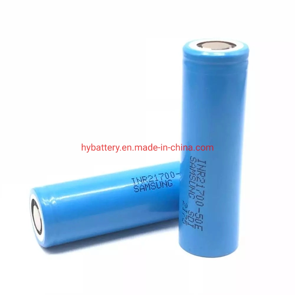 La Corée du Sud marque 21700 50e 5000mAh 10une batterie rechargeable 3,7 V