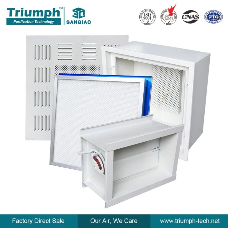 HEPA Box Factory Direct Sales Terminal HEPA Module in-Line Duct HEPA Air Filter Box