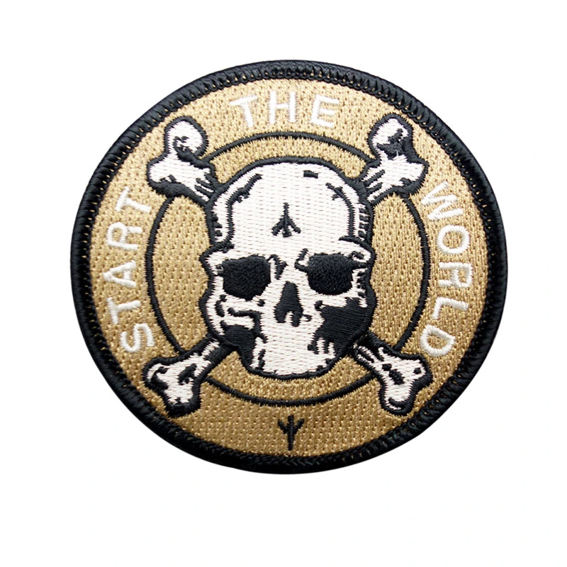 Wholesale/Supplier Custom Embroidery Patch Fabric Patch Logo Silicone