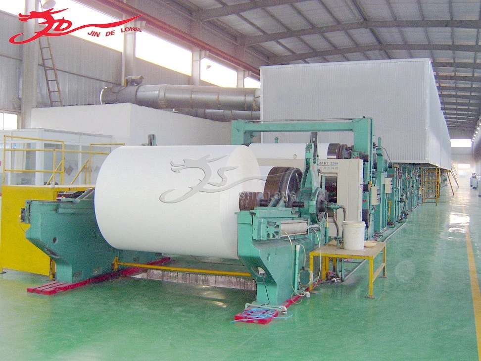 Cultural Writing Paper Making Production Line Office Paper Making Machine Factory Price in China