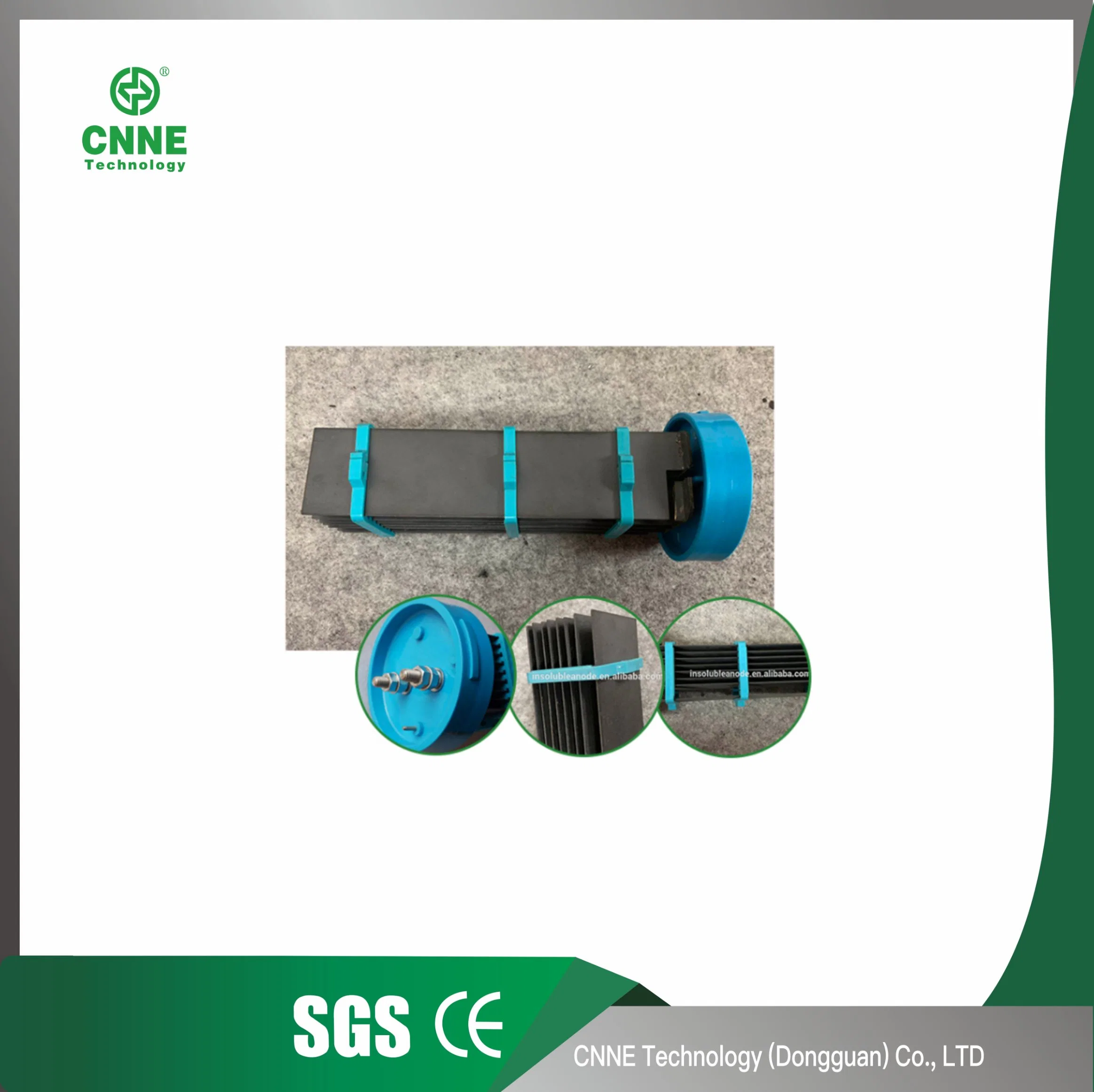 Efficient Sodium Hypochlorite Generator Titanium Anode for Swimming Pool Disinfection