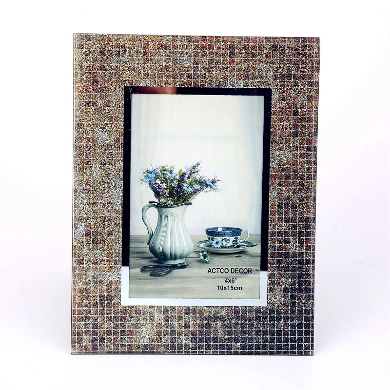 Glass Art Photo Frame Home Products Arts & Crafts Picture Frame