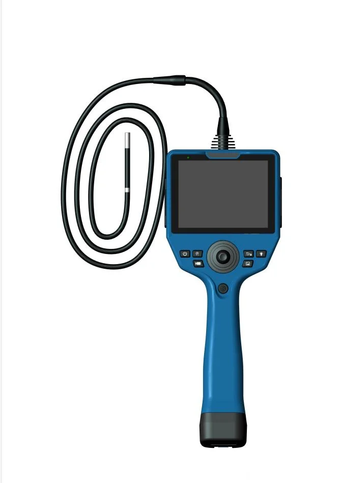 Vidéo portable avec appareil photo d'endoscope textos Annotation avec affichage 1.5mts 5,2 pouces, câble de contrôle de l'objectif de la sonde de 6 mm