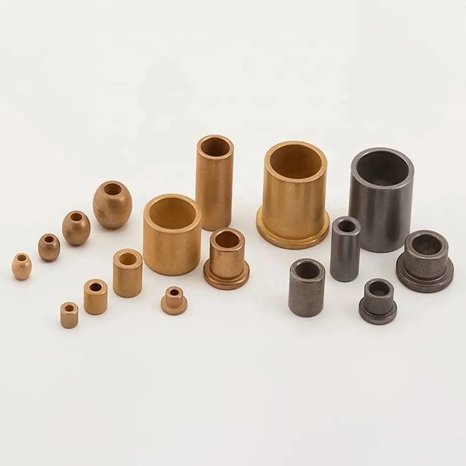 OEM Metallurgia Delle Polveri Powder Metallurgy Graphite Selflubricating Sinter Bearing Bushings Parts