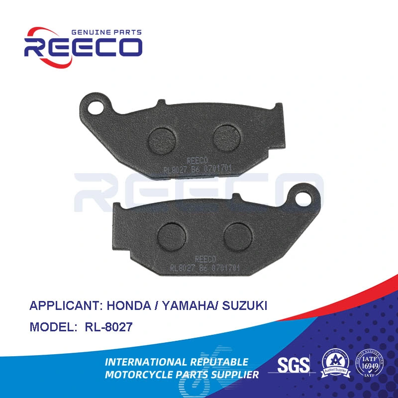 Reeco OE motociclo de qualidade a pastilha do freio RL-8027 para Honda Yamaha Suzuki Bajaj Plano