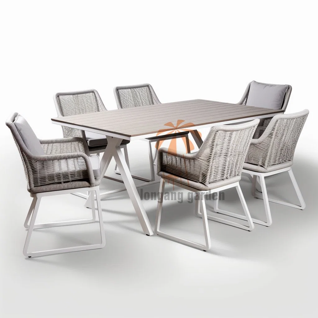 Nordic Style Modern Furniture Dining Hotels Garden Patio Outdoor Furniture Sets