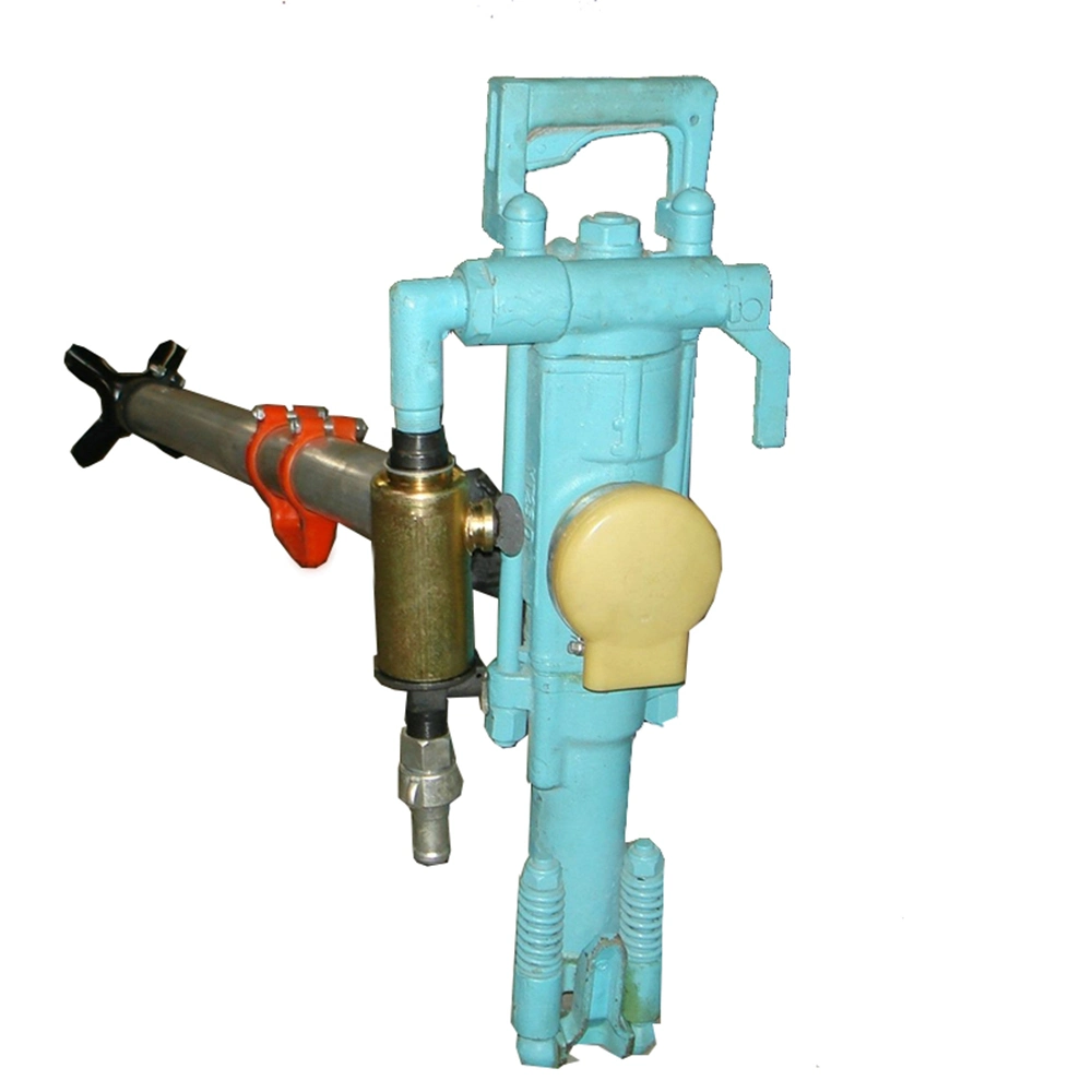 Yt24 Jack gasolina de combustión interna de mano de un martillo neumático portátil Equipos de perforación de roca de la pierna para la remoción de las operaciones de perforación de túneles