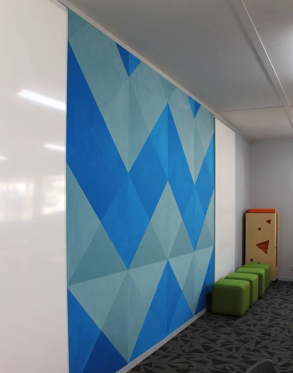 Smooth Surface Pet Board Office Sound Absorption Polyester Acoustic Panel