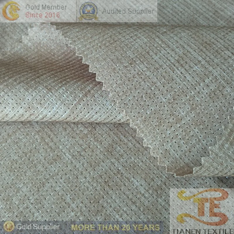 100% Polyester Cationic Hole Fabric for Garments