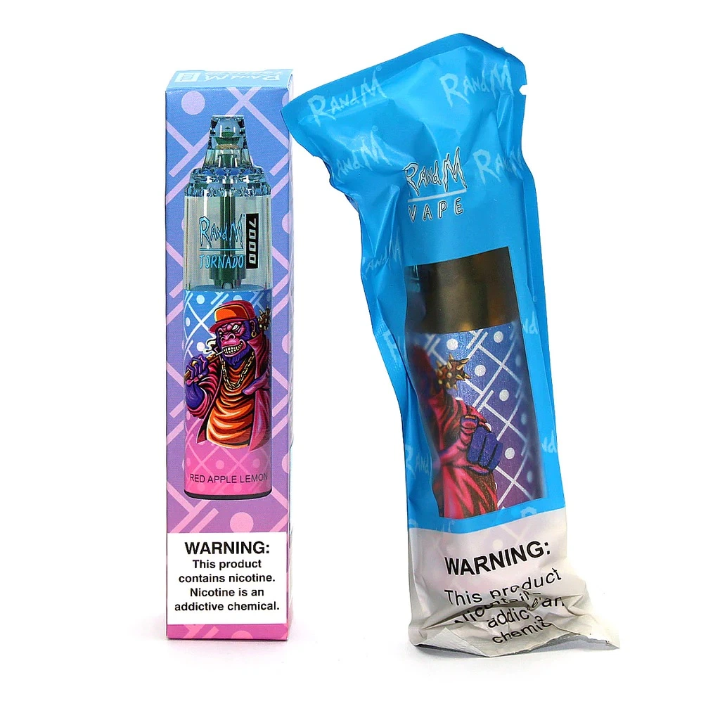 Randm Tornado 7000 inhalaciones de Vape cigarrillo desechable Mayorista/Proveedor E 2% 3% 5% Nico